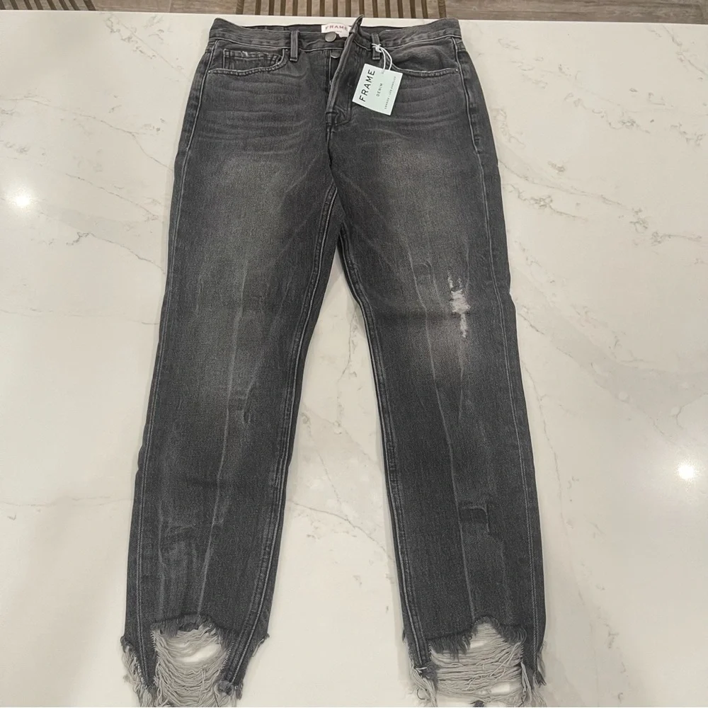 NWT Frame Denim high rise rigid re-release Le Original Skinny jean - Picture 2 of 16